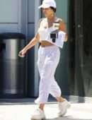 Vanessa Hudgens at a Gas Station in Los Angeles