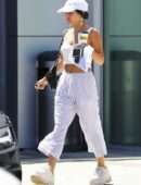 Vanessa Hudgens at a Gas Station in Los Angeles