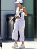 Vanessa Hudgens at a Gas Station in Los Angeles