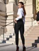 Zendaya Coleman at 2019 Paris Fashion Week Giorgio Armani Prive Haute Couture
