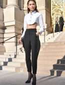 Zendaya Coleman at 2019 Paris Fashion Week Giorgio Armani Prive Haute Couture