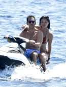 Adriana Lima Booty in Bikini in Italy