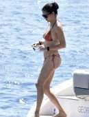 Adriana Lima Booty in Bikini in Italy
