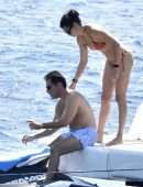 Adriana Lima Booty in Bikini in Italy