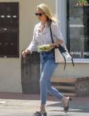 Ali Larter in Jeans, Out in Santa Monica