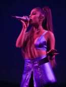 Ariana Grande Performing on Sweetener World Tour at O2 Arena in London