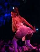 Ariana Grande Performing on Sweetener World Tour at O2 Arena in London