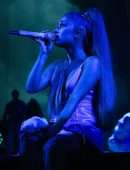 Ariana Grande Performing on Sweetener World Tour at O2 Arena in London