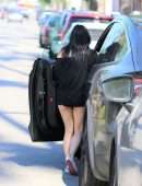 Ariel Winter Leggy, Running Errands in LA