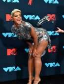 Bebe Rexha at 2019 MTV Video Music Awards in Newark