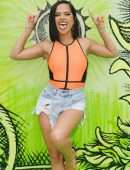 Becky G at Surprise Meet and Greet for "Dollar" in Miami