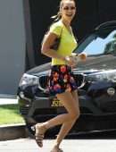 Bella Hadid Leggy, Out in Hollywood