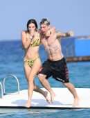 Bella Thorne in Bikini on the Beach in Sardinia