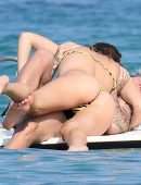 Bella Thorne in Bikini on the Beach in Sardinia
