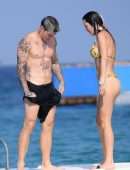 Bella Thorne in Bikini on the Beach in Sardinia