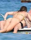 Bella Thorne in Bikini on the Beach in Sardinia