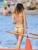 Bella Thorne in Bikini on the Beach in Sardinia