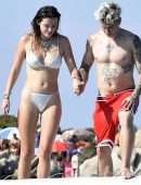 Bella Thorne Booty in Bikini on a Yacht in Sardinia