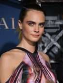 Cara Delevingne at the Premiere of Carnival Row in LA