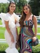Chloe Goodman Cleavage, Arrive at Goodwood Racecourse for the Qatar Goodwood Festival