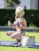 Courtney Stodden for Bikini Photoshoot in Beverly Hills
