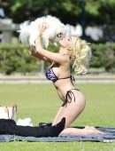 Courtney Stodden for Bikini Photoshoot in Beverly Hills