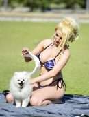 Courtney Stodden for Bikini Photoshoot in Beverly Hills