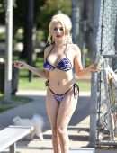 Courtney Stodden for Bikini Photoshoot in Beverly Hills