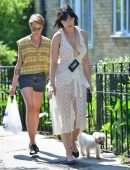 Daisy Lowe Cleavage, Out in London