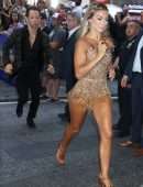 Daniella Karagach Arriving at Good Morning America in NY