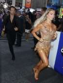 Daniella Karagach Arriving at Good Morning America in NY