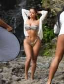 Demi Rose Mawby Booty in Bikini Photoshoot in Bali