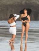 Demi Rose Mawby Booty in Swimsuit on the Set of a Photoshoot in Bali