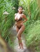 Demi Rose Mawby Booty in Bikni Photoshoot in Bali Jungle