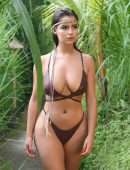 Demi Rose Mawby Booty in Bikni Photoshoot in Bali Jungle