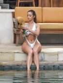 Demi Rose Mawby Booty in Swimsuit for Photoshoot in Bali