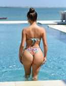 Demi Rose Mawby Booty in Bikini for Photoshoot in Bali