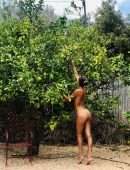 Doutzen Kroes Garden Photoshoot