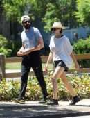 Elizabeth Olsen Leggy, Out in Studio City