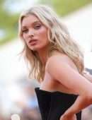 Elsa Hosk Leggy at the Premiere of “Marriage Story” in Venice