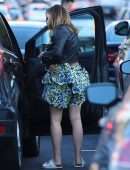 Emma Watson Arriving at a Party at The Bungalow in West Hollywood