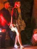 Emma Watson Arriving at a Party at The Bungalow in West Hollywood