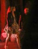 Emma Watson Arriving at a Party at The Bungalow in West Hollywood