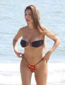 Farrah Abraham Booty in Bikini at the Beach in Venice