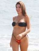 Farrah Abraham Booty in Bikini at the Beach in Venice