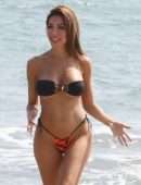 Farrah Abraham Booty in Bikini at the Beach in Venice
