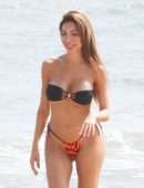 Farrah Abraham Booty in Bikini at the Beach in Venice
