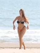 Farrah Abraham Booty in Bikini at the Beach in Venice