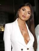 India Reynolds Leggy and Boobs at STK in London