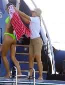 Irina Shayk in Bikini on a Yacht in Ibiza